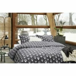 Walra - Dekbedovertrek Remade Turned Cones - 240x220 Cm - Off Black 8 Walra - Dekbedovertrek Remade Turned Cones - 240x220 Cm - Off Black -Cinderella Winkel 43ad72fe11ee429bba1e8fdd60f77977 1