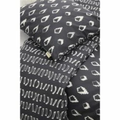 Walra - Dekbedovertrek Remade Turned Cones - 140x220 Cm - Off Black -Cinderella Winkel 4613b878bd2041f483a7bfcc8cce4e7d