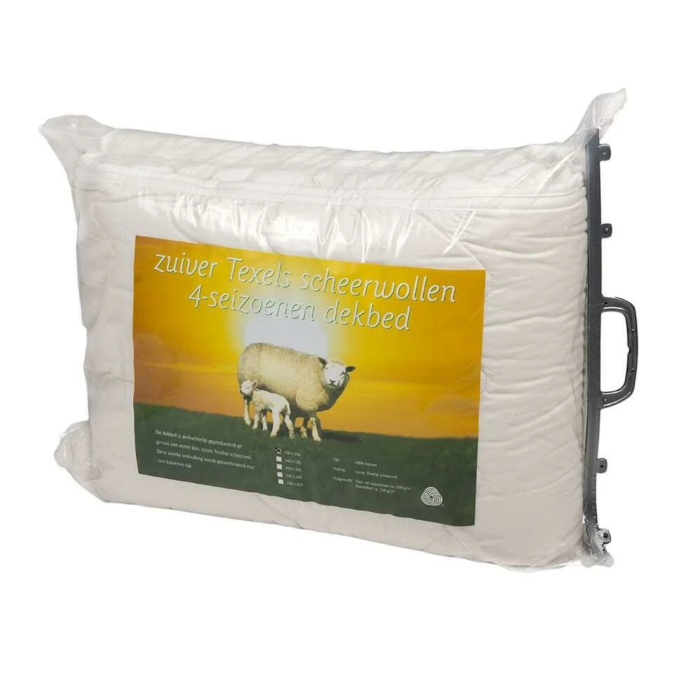 Higgins Dekbed - Texels Wol - 4-seizoenen - 140x220 Cm 5 Higgins Dekbed - Texels Wol - 4-seizoenen - 140x220 Cm - Afbeelding 3