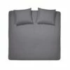 Cinderella Dekbedovertrek Uni Flanel - Antraciet - 200x200/220 Cm -Cinderella Winkel 81025356