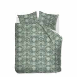 Ambiante Dekbedovertrek Ruya - Groen - 240x200/220 Cm