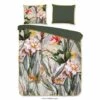 Descanso Dekbedovertrek Modena - Groen - 140x200/220 Cm -Cinderella Winkel 81028924